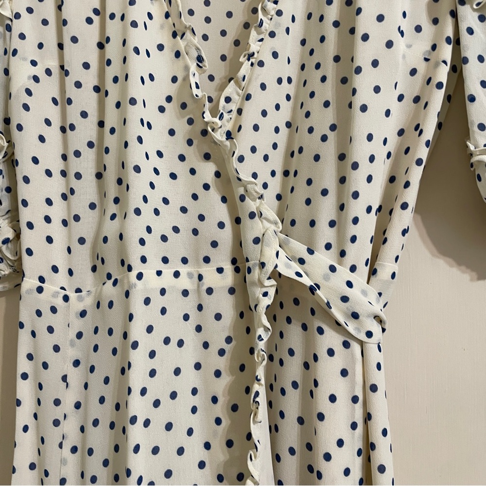NWT Reformation Tanna wrap dress - Picture 7 of 9
